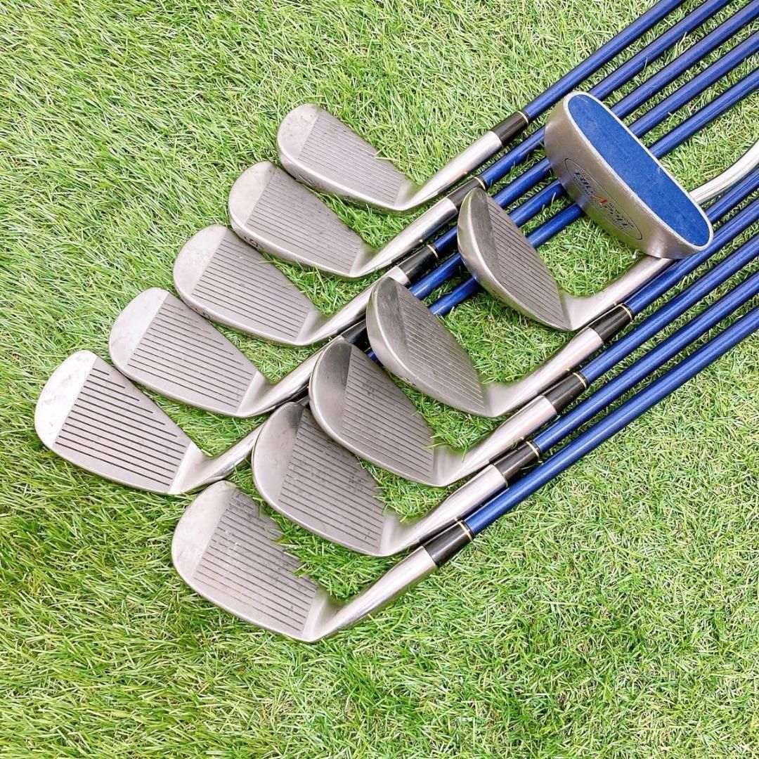 H11.ミズノ 初心者オススメ ゴルフクラブ メンズセット 右利き 15本