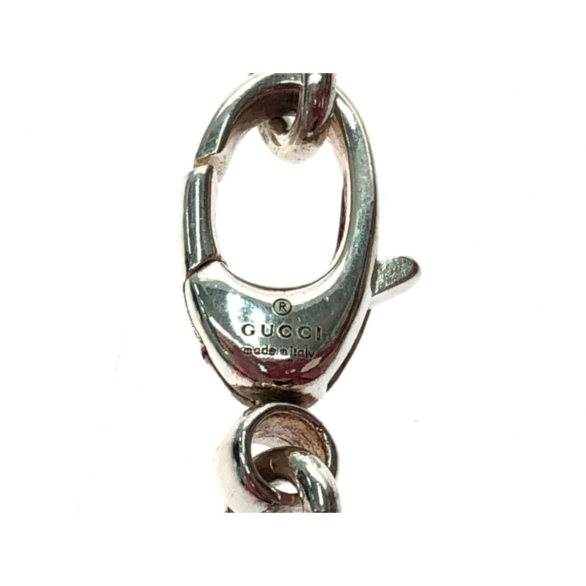 ▽▽GUCCI グッチ レディース シルバーネックレス インターロッキング  