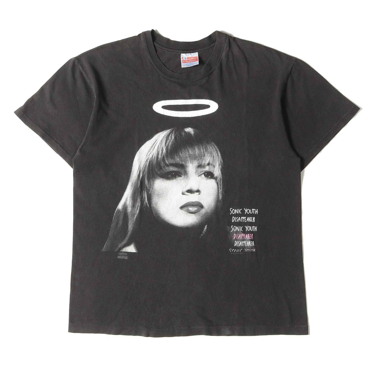 90s SONIC YOUTH DISAPPEARER ソニックユース クルーネック 半袖 Tシャツ Hanes USA製 ブラック L バンドT  ロックT 古着 ヴィンテージ - メルカリ