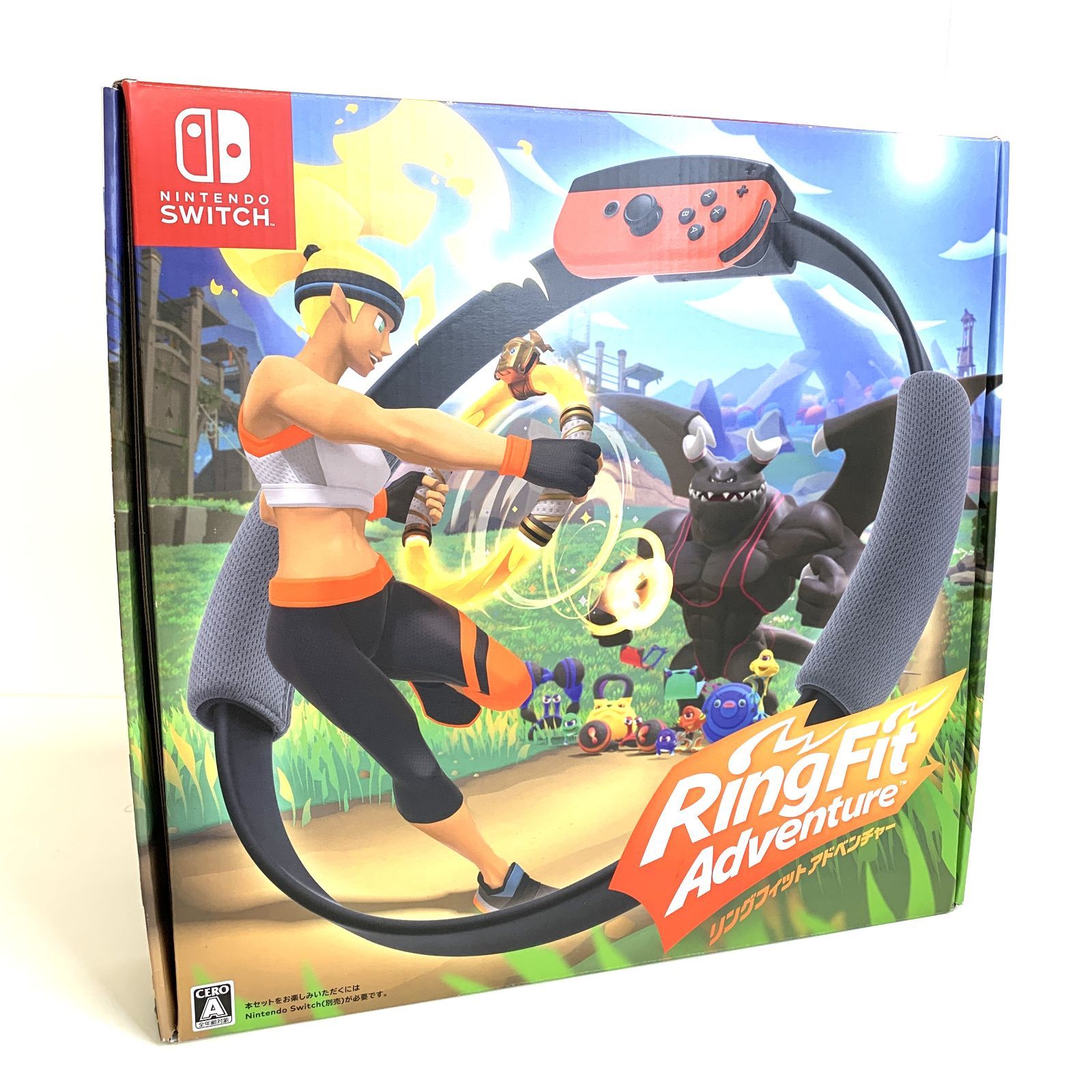 現状品】Nintendo Switch ソフト Ring Fit Adventure セット
