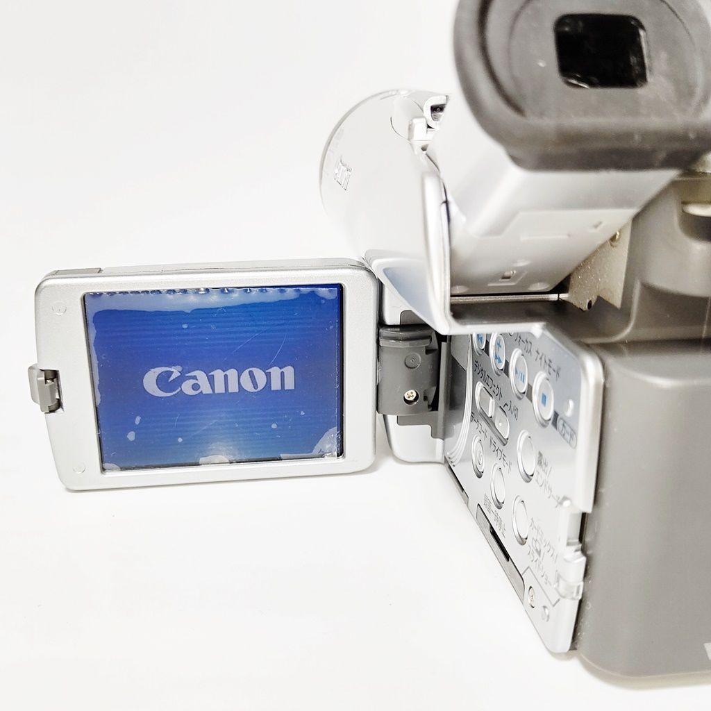 デジタルビデオカメラ Canon キャノン DM-FVM100 シルバー - 2 ITEMS