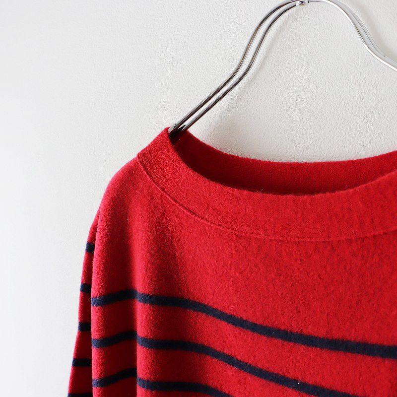 美品 フォーティーファイブアール 45R バスクボーダーKNITマリンDRESS  