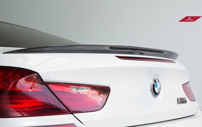 FUTURE DESIGN BMW 6シリーズ F06 F13 トランク用リアスポイラー 本物DryCarbon ドライカーボン PF エアロ カスタム