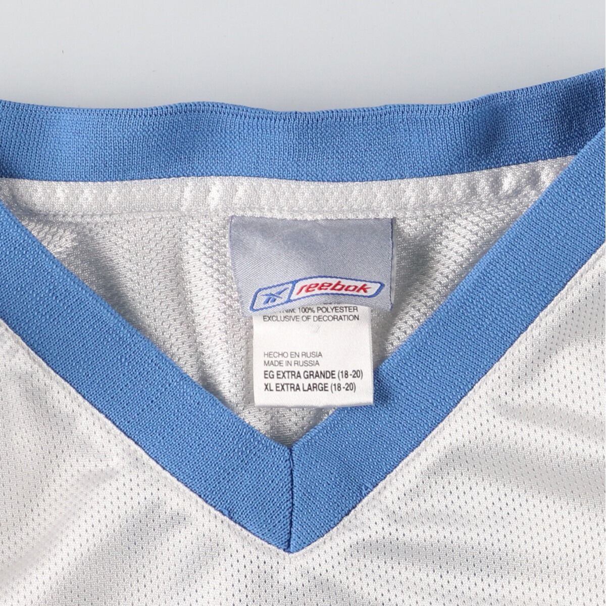 古着　NBA バスケゲームシャツ　リーボック　デンバー　ナゲッツ　ブルー　M Reebok 古着 リーボック NBA DENVER NUGGETS デンバーナゲッツ