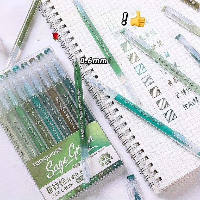 カラフルニードルチップペン 手帳|日記|スクラップブック|DIY|塗り絵|イラスト|ドローイング|ダウディングに最適