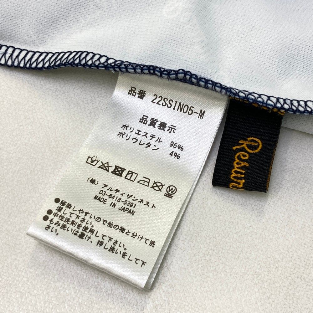 大好評販売中！ サイズ XL RESURRECTION レザレクション モデル ハイネック 半袖Tシャツ ロゴ 総柄 ネイビー系 240101315932 ゴルフウェア メンズ ストスト 50-70％OFF期間限定クーポン。