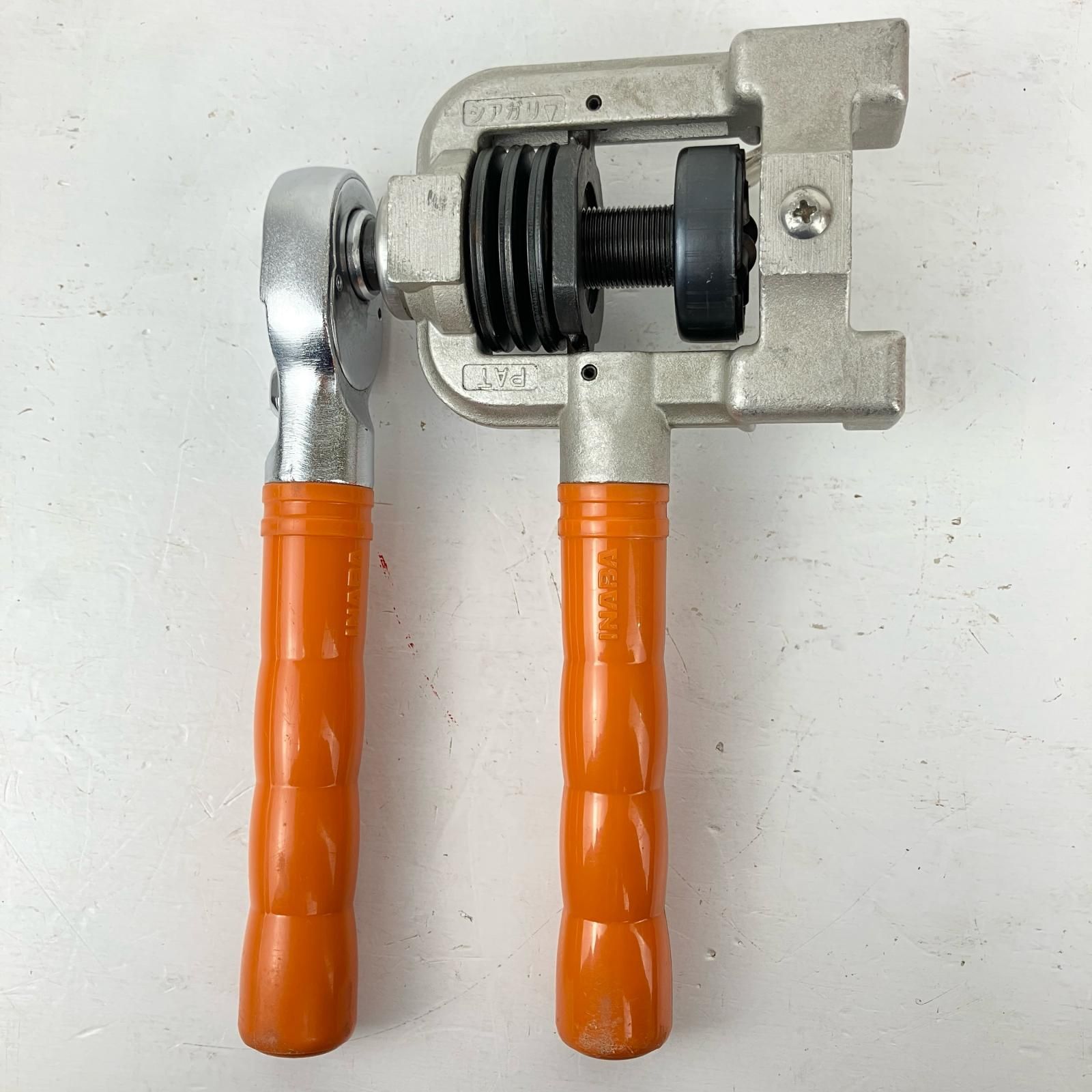 ロングフレキツバ出し機 ツバ出し工具