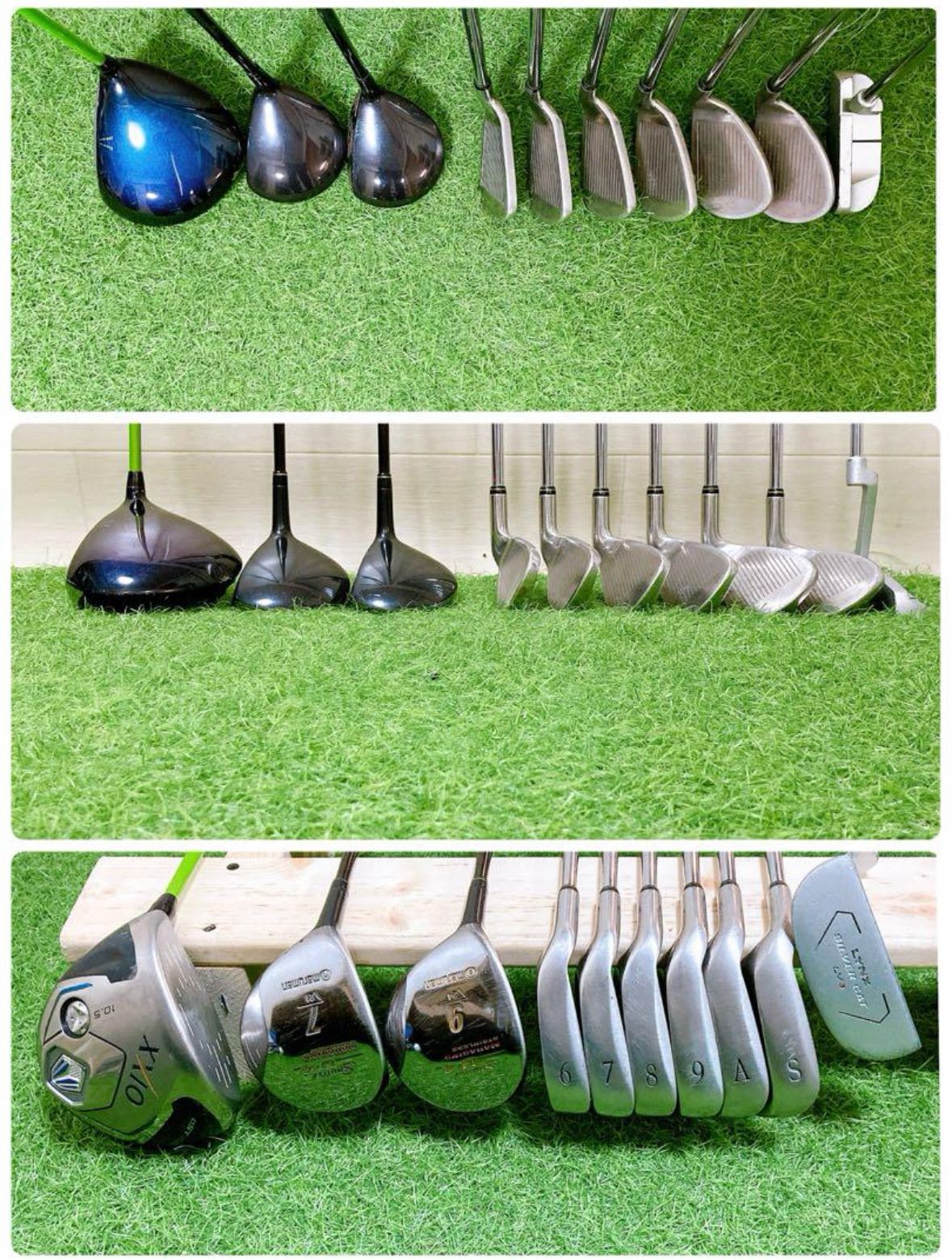 H6レフティー　ゼクシオ　初心者オススメ　ゴルフ　クラブセット　メンズ　左利き用 H6レフティー ゼクシオ 初心者オススメ ゴルフ クラブセット