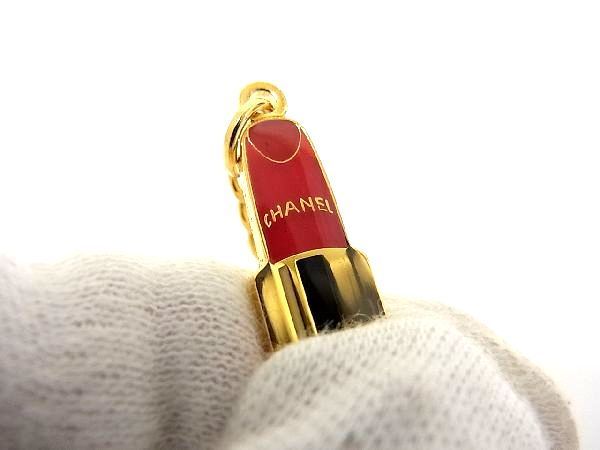 □新品同様□ CHANEL シャネル CLICK ROUGE ALLURE 携帯ストラップ