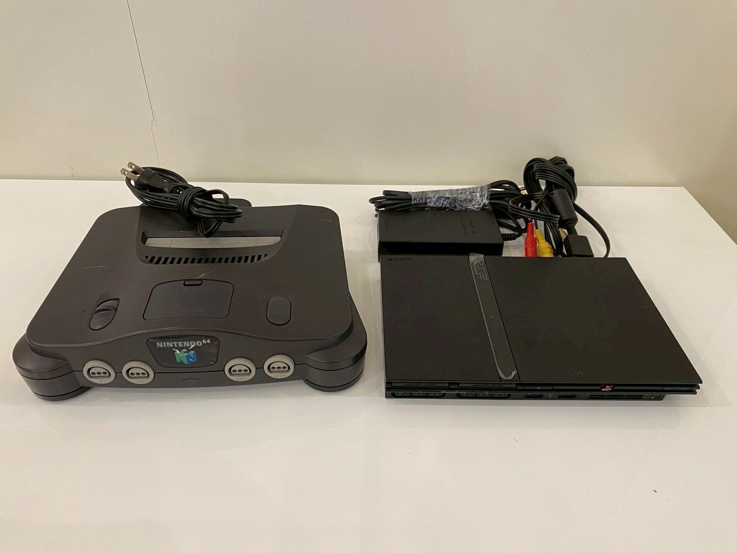 □Nintendo64 NUS-001 PS2 SCPH-70000 セット 任天堂 ジャンク