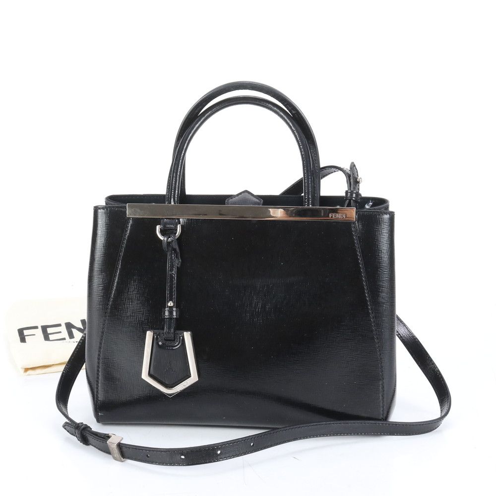 フェンディ　プチトゥージュール モンスター 2way レザー　ハンドバッグ FENDI - FENDI プチトゥージュール パープル レザー レディース