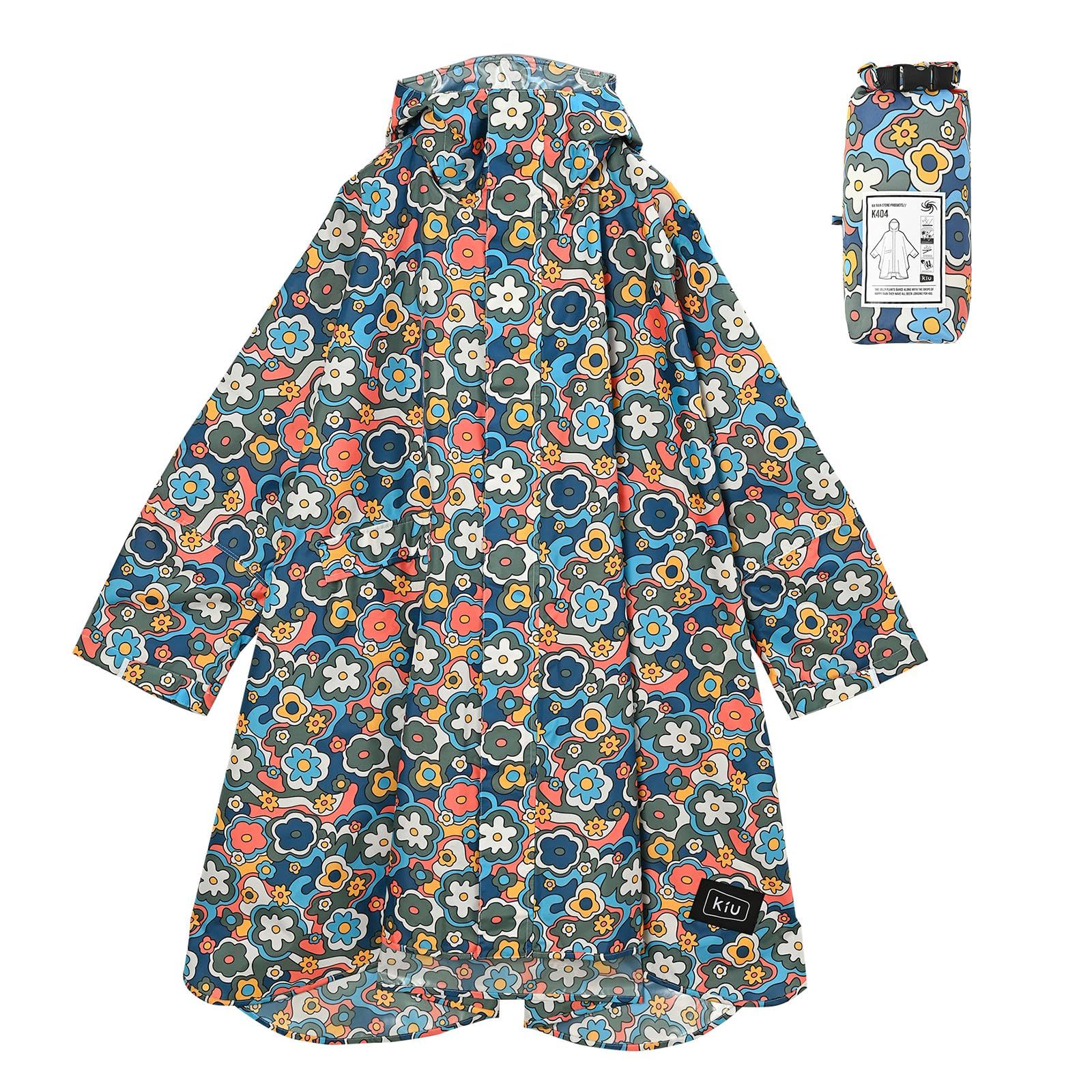 フレデリック × KiU コラボレインポンチョ カッパ Amazon.co.jp: KiU