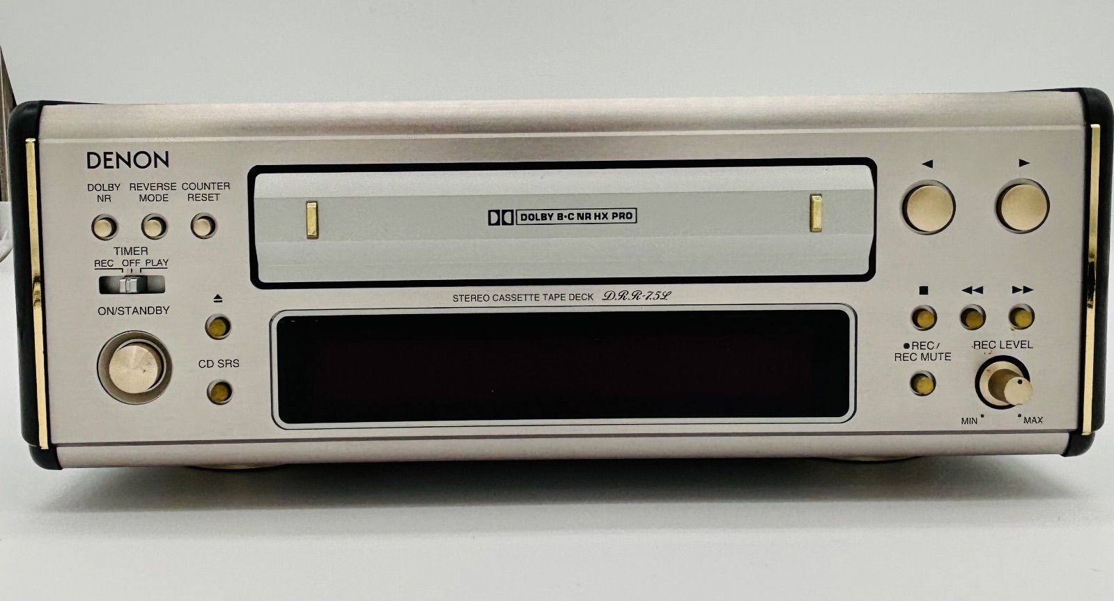 DENON デノン DMD-7.5L MDデッキ MDプレイヤー リモコン付き DENON DMD