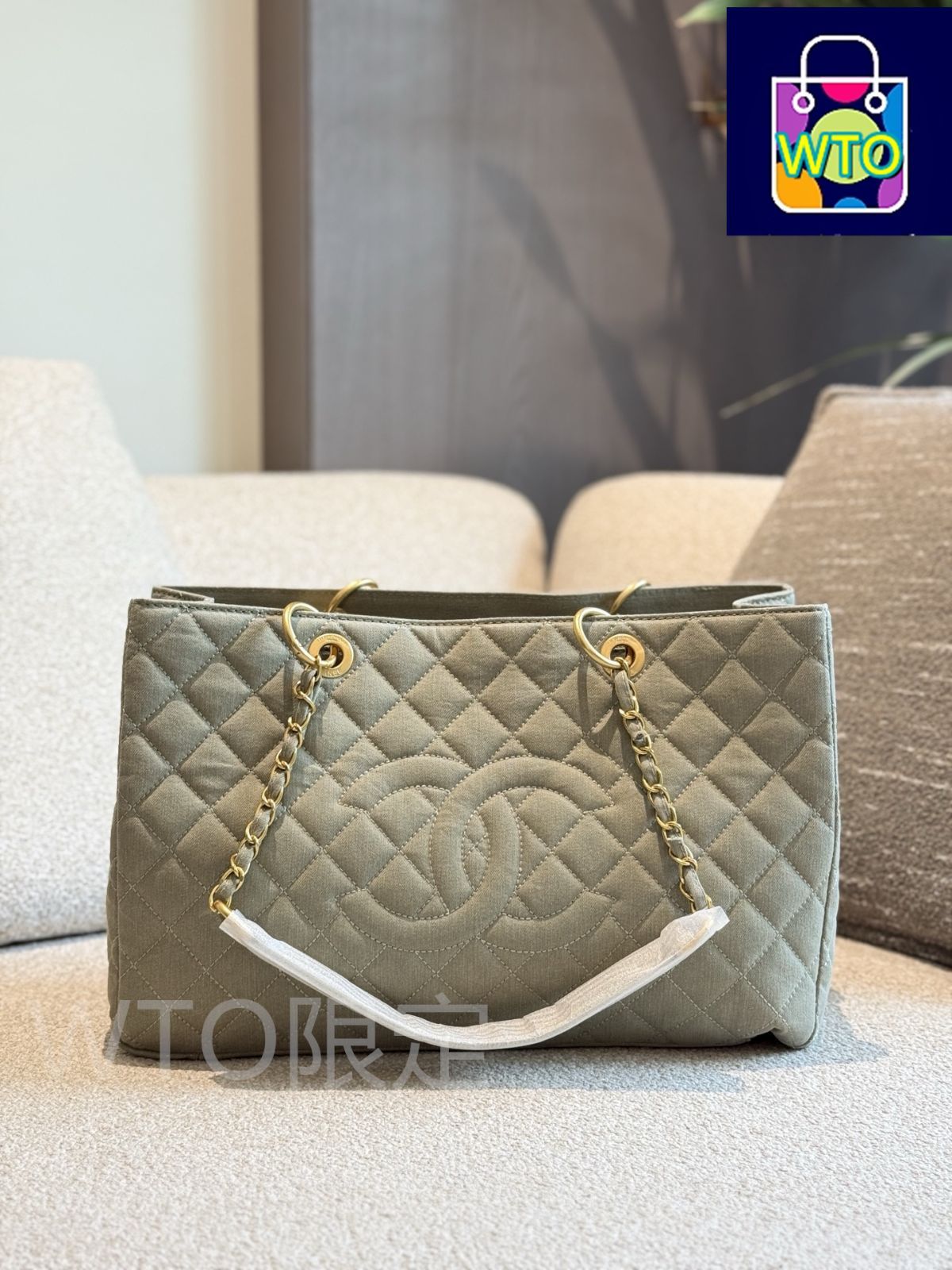 今日特価】Chanel デニム ショッピングバッグ！国内送料無料