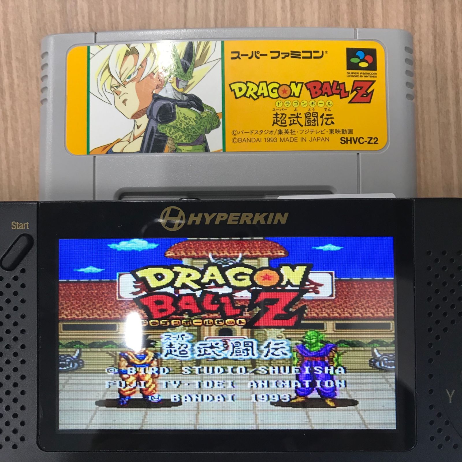 動作確認済】ドラゴンボールZ超武闘伝 SHVC-Z2[SFC/SNES]/AI
