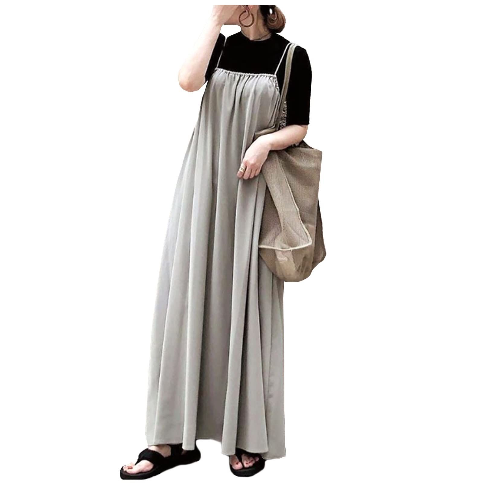 Lion garden ワンピース レディース 夏 マキシワンピース ゆったり adfclub.com