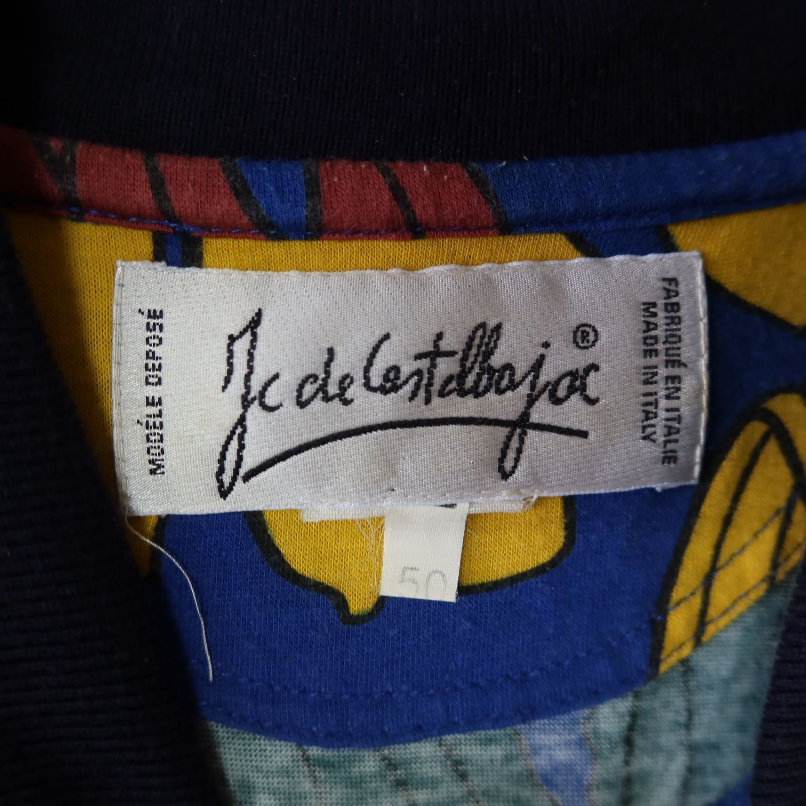 90s Vintage 希少アイテム イタリア製☆JC de Castelbajac カステル 