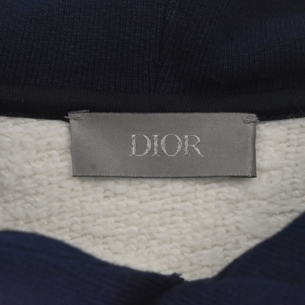 DIOR (ディオール) 21AW×KENNY SCHARF Crossover Cotton Fleece hooded