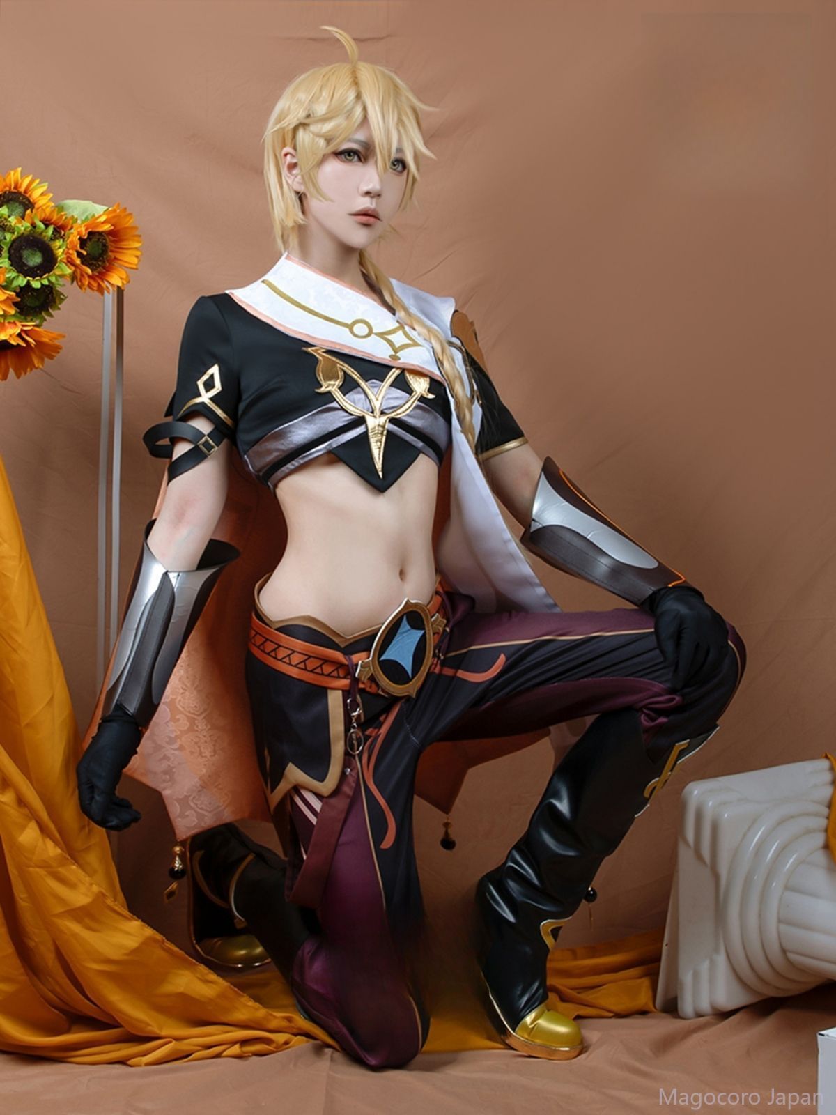 コスプレ衣装原神空男騎士旅人二次元アニメコスチュームゲーム