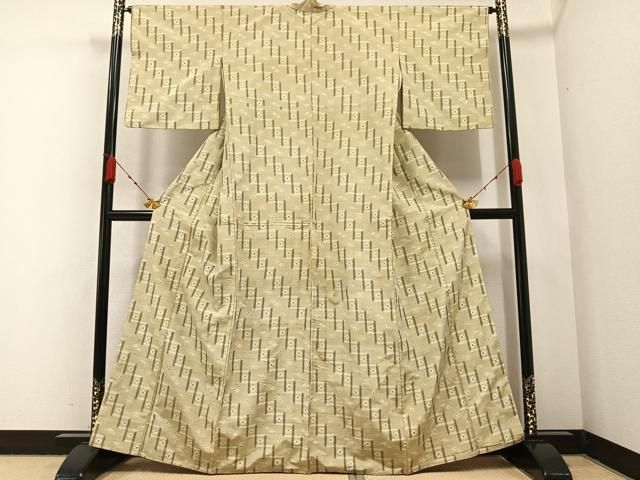 平和屋着物○上質な紬 間道 正絹 逸品 AAAW1843ph