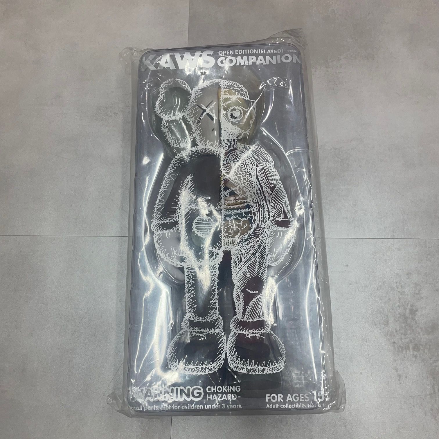 新品 未開封 KAWS Companion Flayed Brown Open Edition フィギュア 