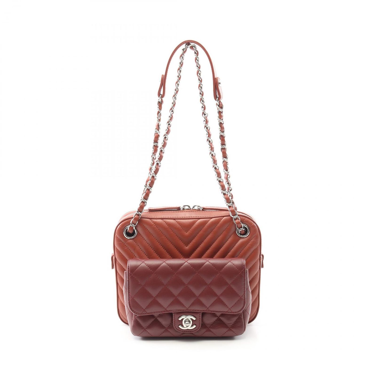 【CHANEL】ショルダーバッグ ブラウン 楽天市場】シャネル バニティ チェーン ショルダーバッグ トップ