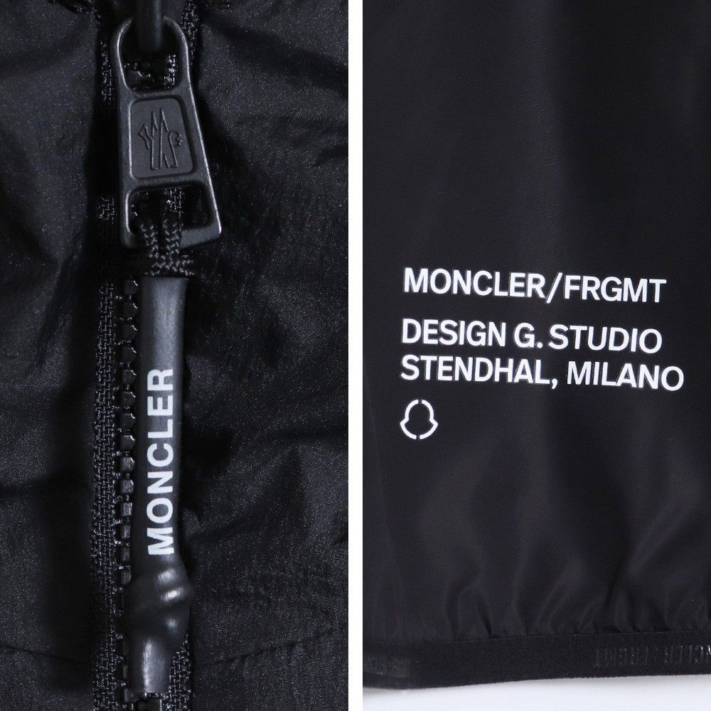 MONCLER × FRAGMENT DESIGN HUNOR GIUBBOTTO ウノアー フーデッド