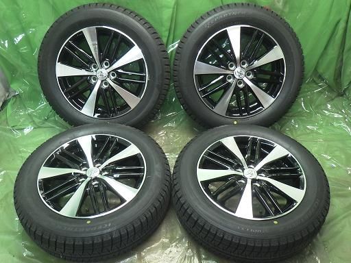 【中古】BRIDGESTONE  スタッドレス  19年製 バリ山 ウィッシュ 純正 16インチ ブリヂストン アイスパートナー2