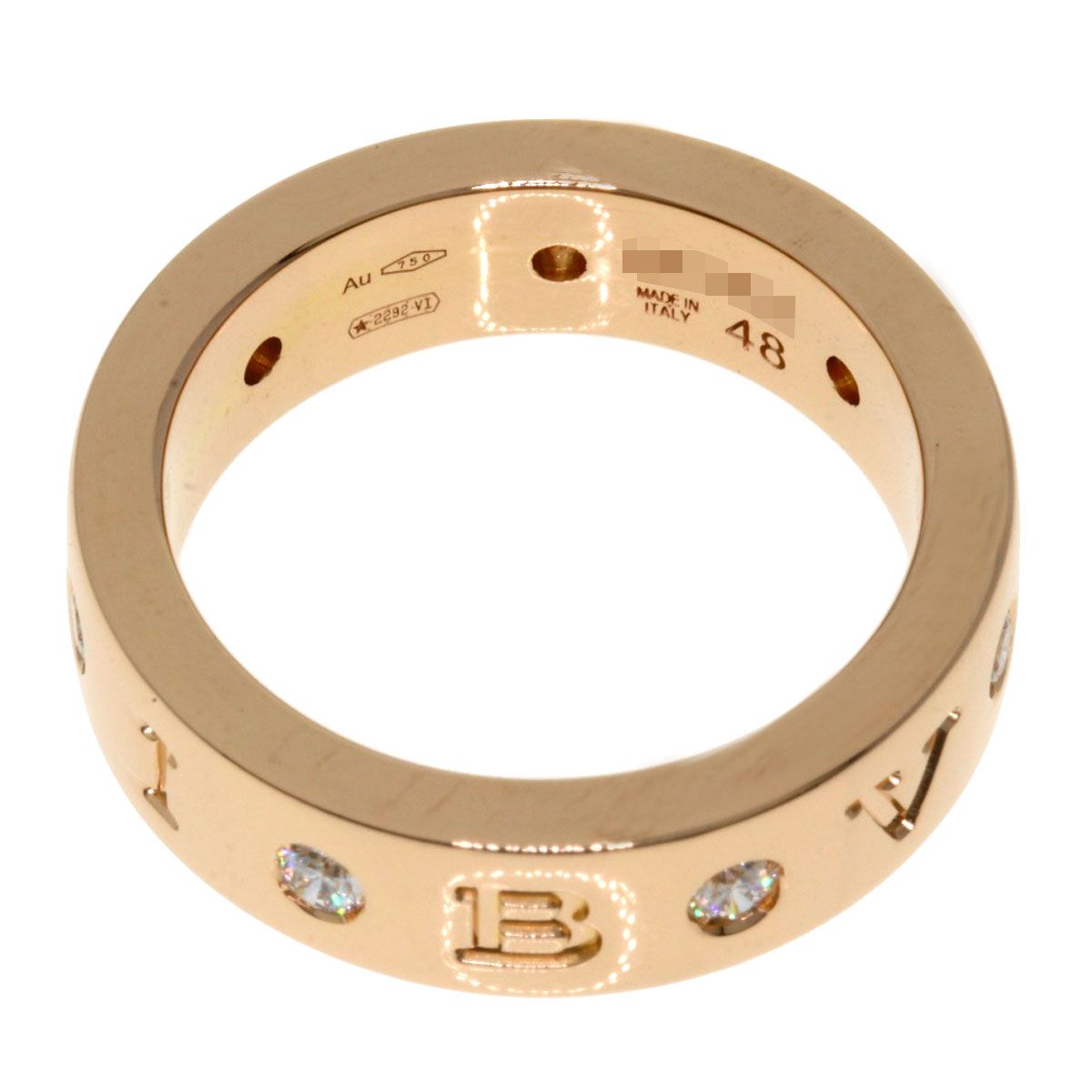 BVLGARI ブルガリ ローマンソルベ 7P ダイヤモンド #48 リング・指輪