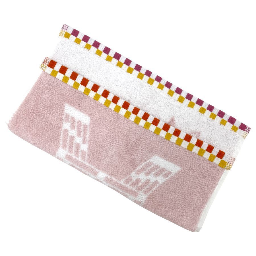 未使用・新品】エルメス ハンドタオル ダダ カレ・タオル ピンク