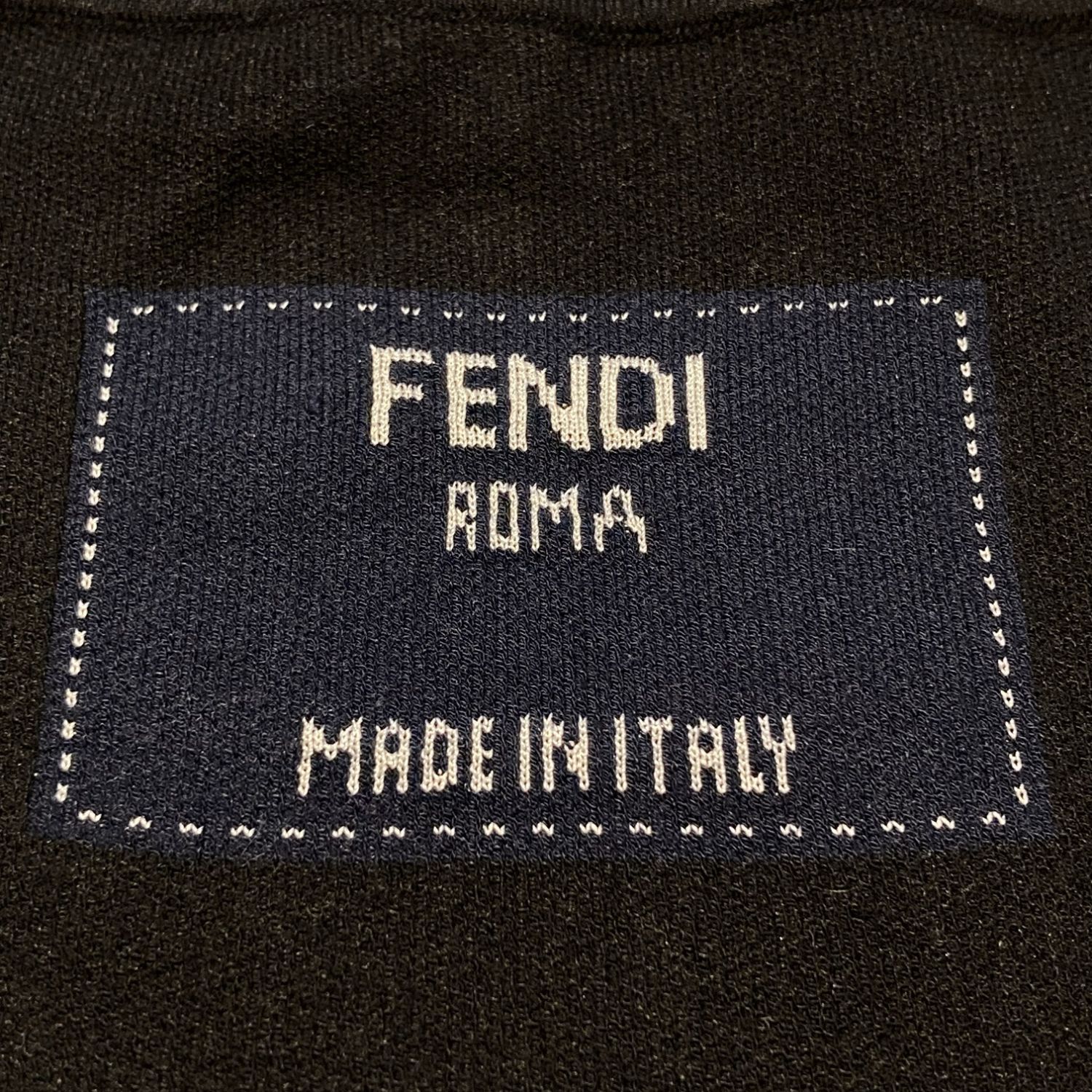 中古】 Fendi フェンディ ニットセーター FZX030 AIB7 黒 48サイズ 