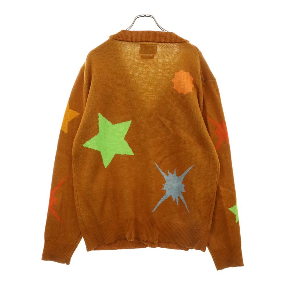 新品 タグ付き BILLIONAIRE BOYS CLUB カーディガン L BILLIONAIRE BOYS CLUB x MANASTASH EMBROIDER LOGO KNIT