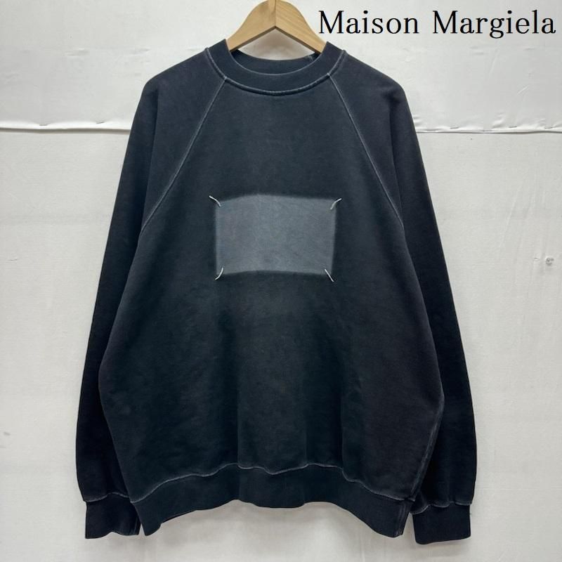 Maison Margiela メゾン マルジェラ トレーナー 長袖 メモリー オブ ラベル 4ステッチ フェード クルーネック スウェット S51GU0089