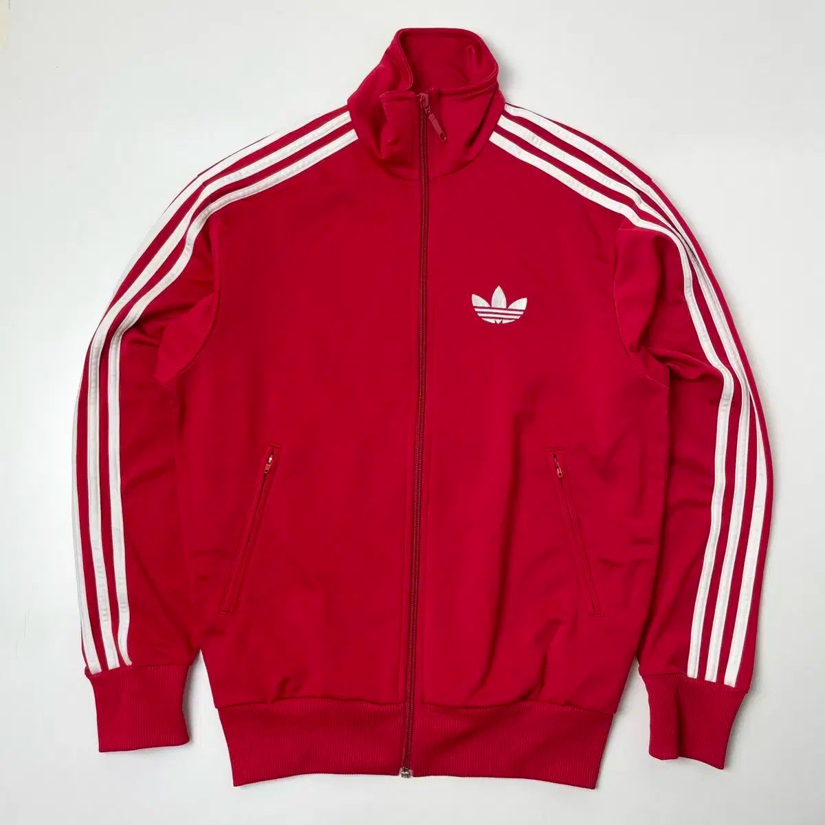 adidas アディダス ファイヤーバード ジャージ 赤 白 90
