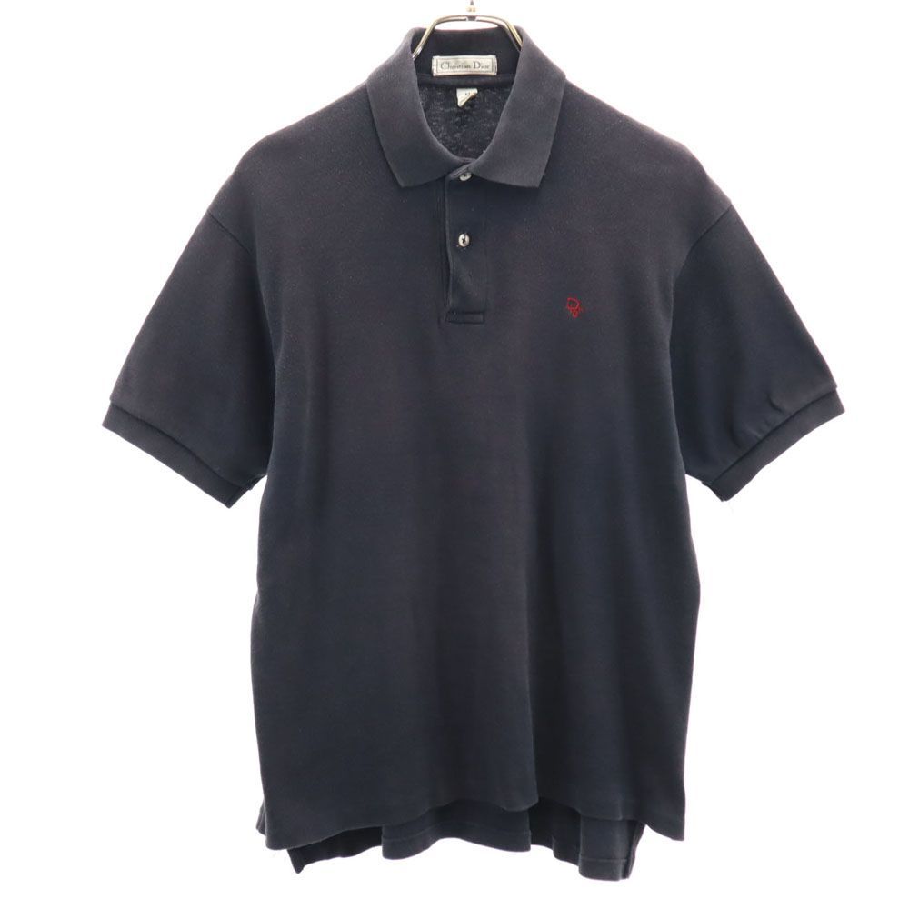 新品 80s 90s ビンテージ DIOR ポロシャツ クリスチャン ディオール クリスチャンディオール 80s 90s USA製 オールド 半袖 ポロシャツ M