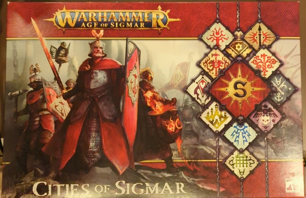 ブックレット類 GAMES WORKSHOP WARHAMMER AGE OF SIGMAR Citeis of Sigmar ENGLISH