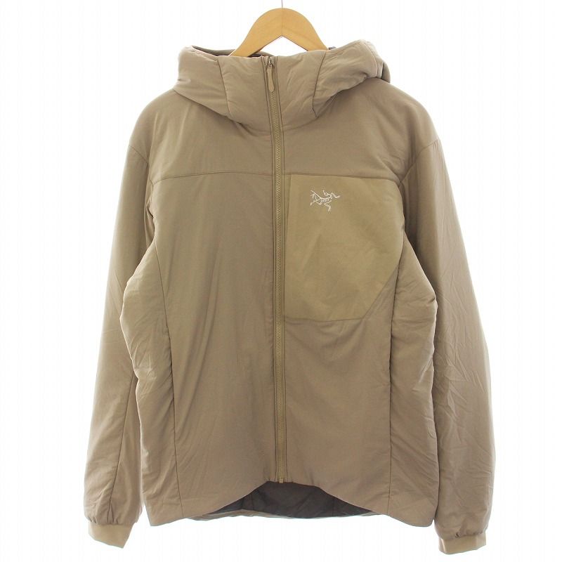 アークテリクス ARC'TERYX 23AW Proton Hoody プロトン フーディ 中綿ジャケット ロゴ ナイロン M べージュ X000007520 /AN18