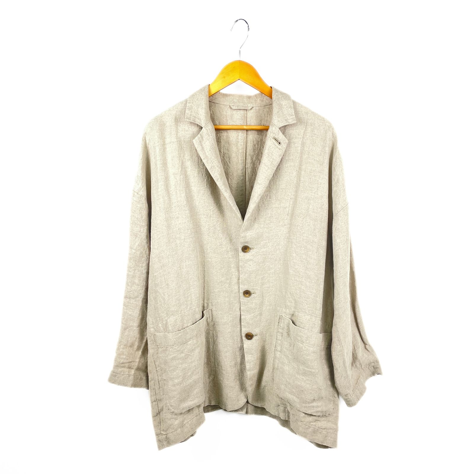 JOURNAL STANDARD LUXE ジャーナル ラックス 23 SS 23-010-440-0010-1-0 ベルギーリネンテーラードジャケット ベージュ