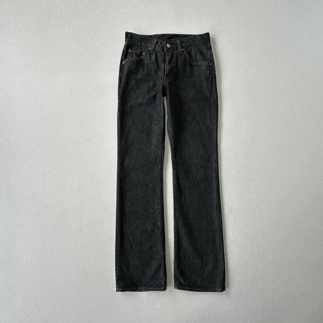 00s リーバイス517 先染め ブラック ブーツカットデニム フレア Levi 