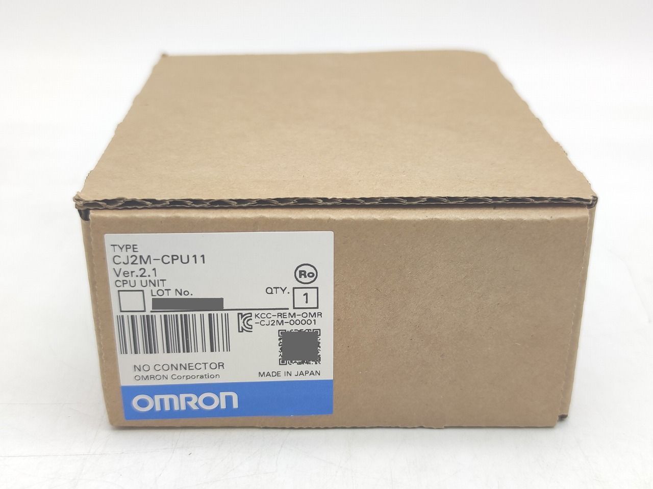 インボイス対応 箱いたみあり オムロン OMRON CJ2M-CPU11 Ver.2.1 その1