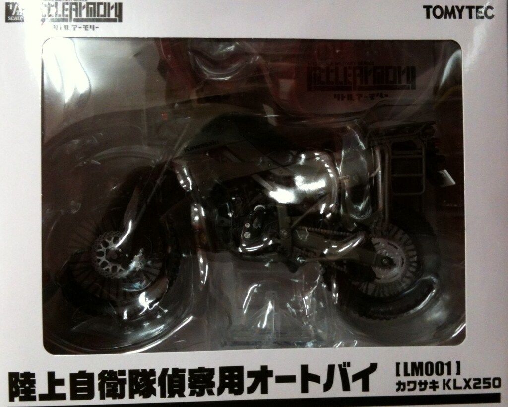 TOMYTEC 1/12 陸自偵察オートバイ KLX250 LM001 - メルカリ