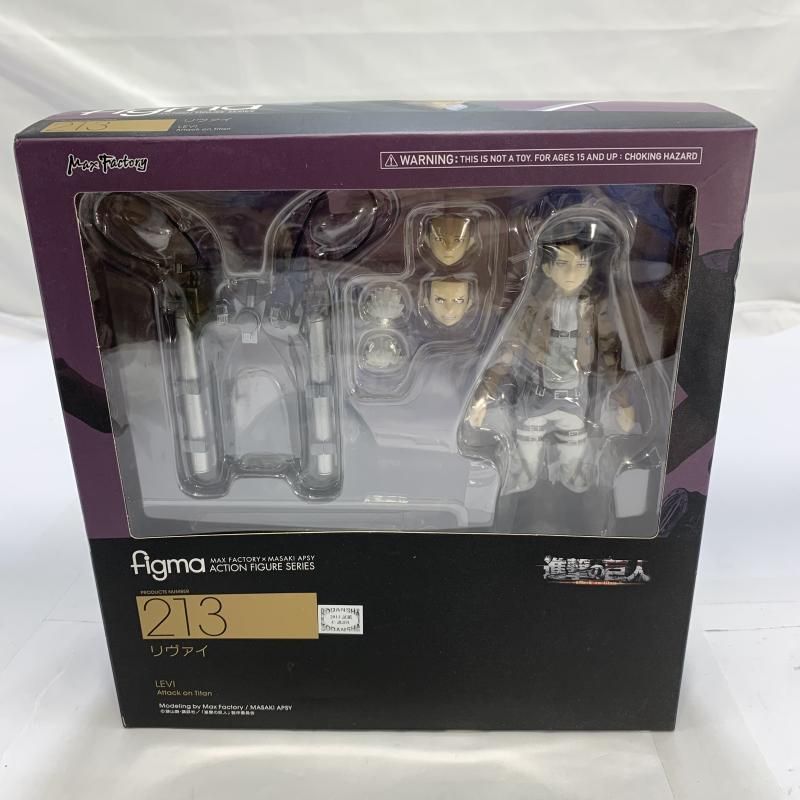新品未開封 figma 進撃の巨人 リヴァイ 213
