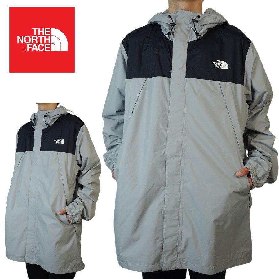 ノースフェイス THE NORTH FACE メンズ ジャケット M ANTORA PARKA メンズ アントラ パーカ ジャケット TNFBLK/MELDGREY(ブラック／メルドグレー) ナイロン アウター コート ロゴ フード付き 灰 黒 マウン
