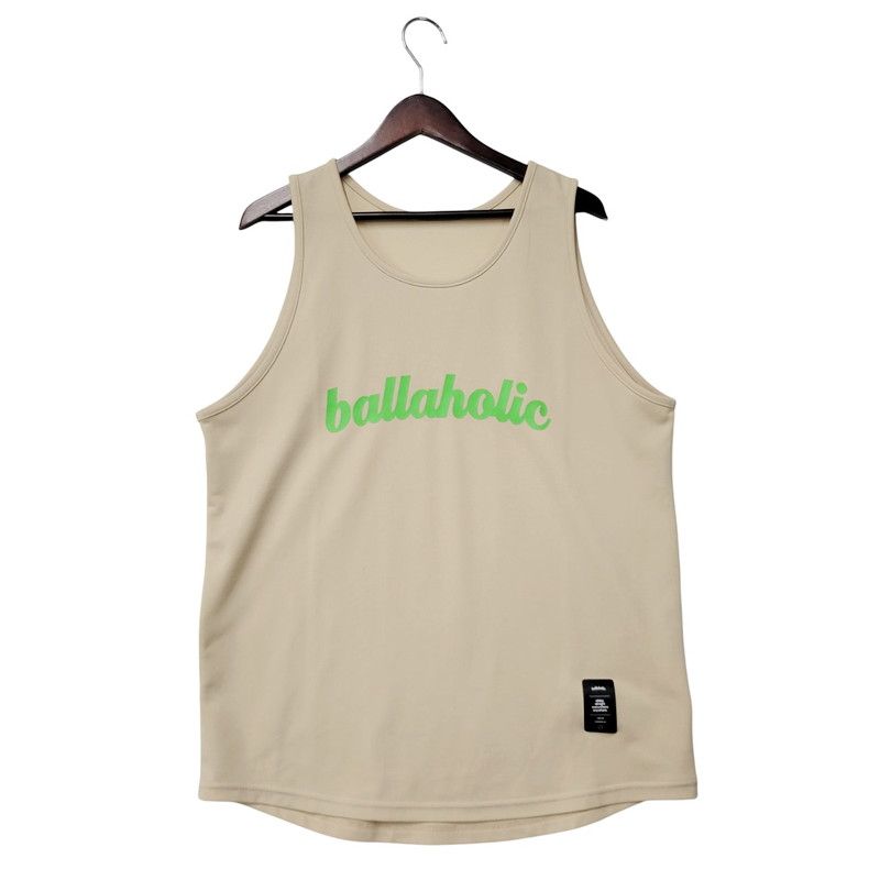 BALLAHOLIC Cotton Tank Top (black/black) – ballaholic
