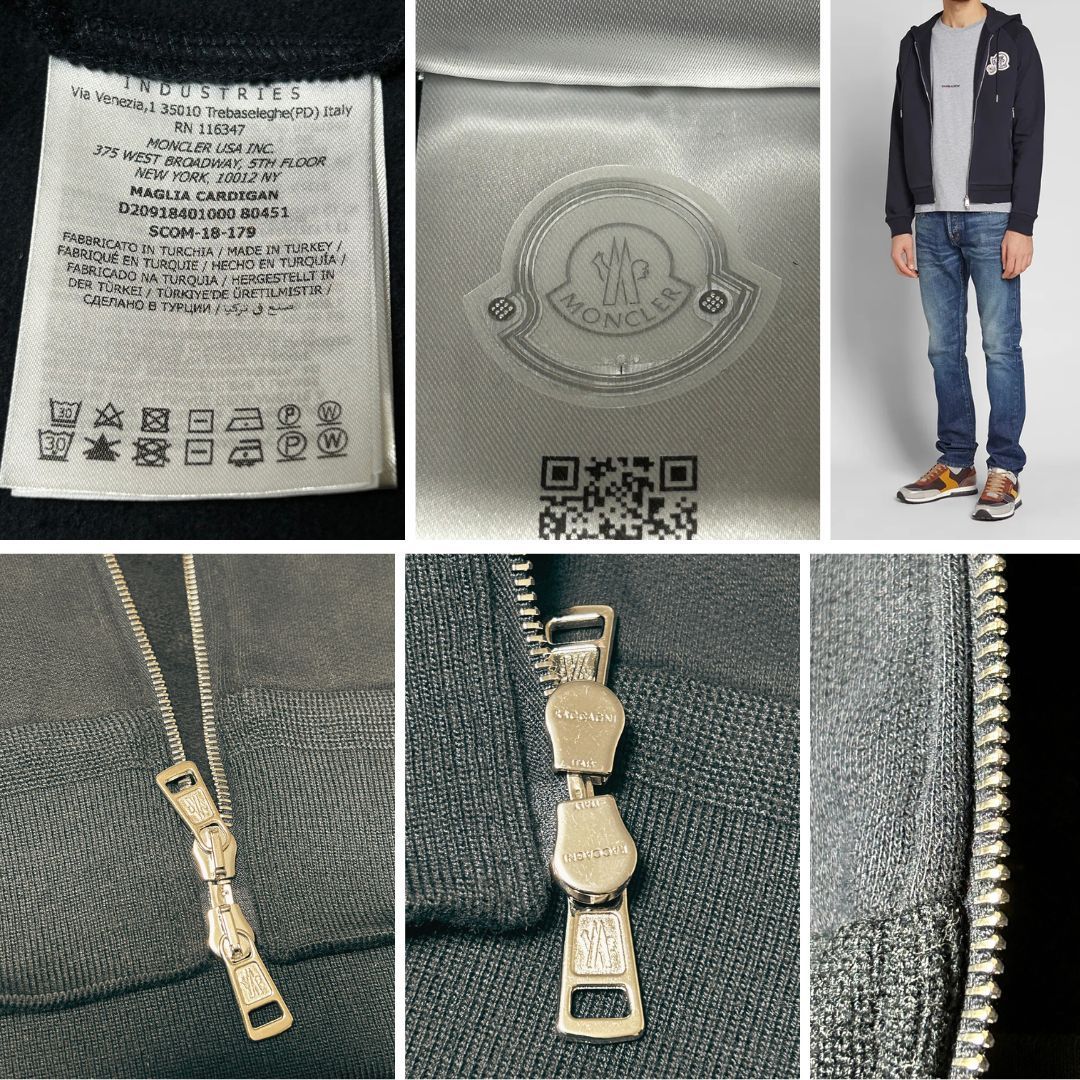 ☆新品未使用タグ付き・本物保証☆MONCLER ダブルロゴワッペン