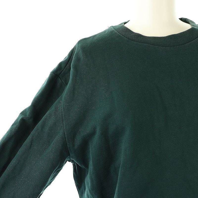 3.1 フィリップリム 3.1 phillip lim ドローストリング クロップド プルオーバー カットソー XS 青緑 /MI ■OS ■SH レディース 3.1 フィリップリム 3.1 phillip lim ドローストリング