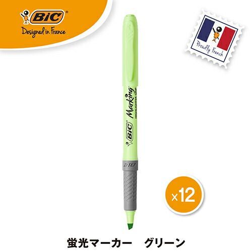 まとめ ＢＩＣジャパン 水性マーカー マーキング ハイライター パステル グリーン BRIGBKPSTGRN ×60セット