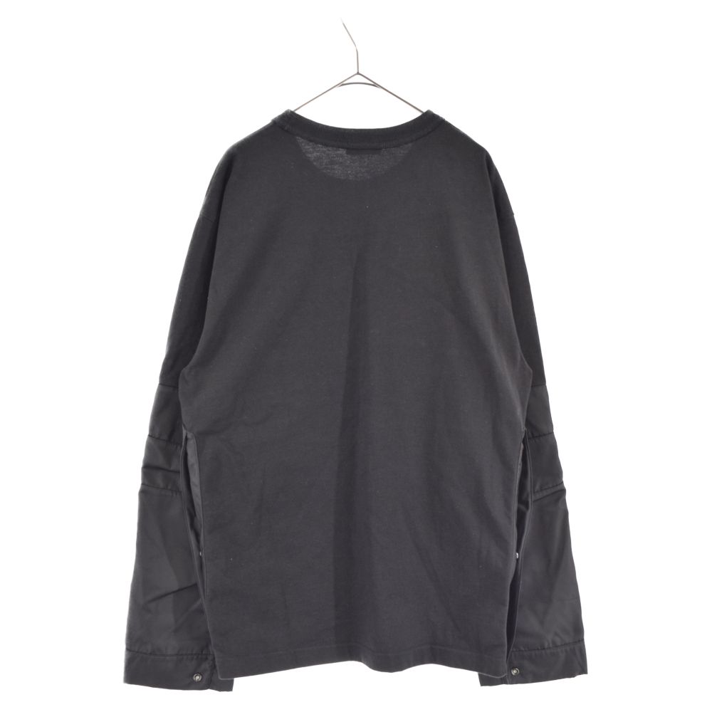 DIOR (ディオール) 21AW×Sacai 切替スウェットシャツ トレーナー