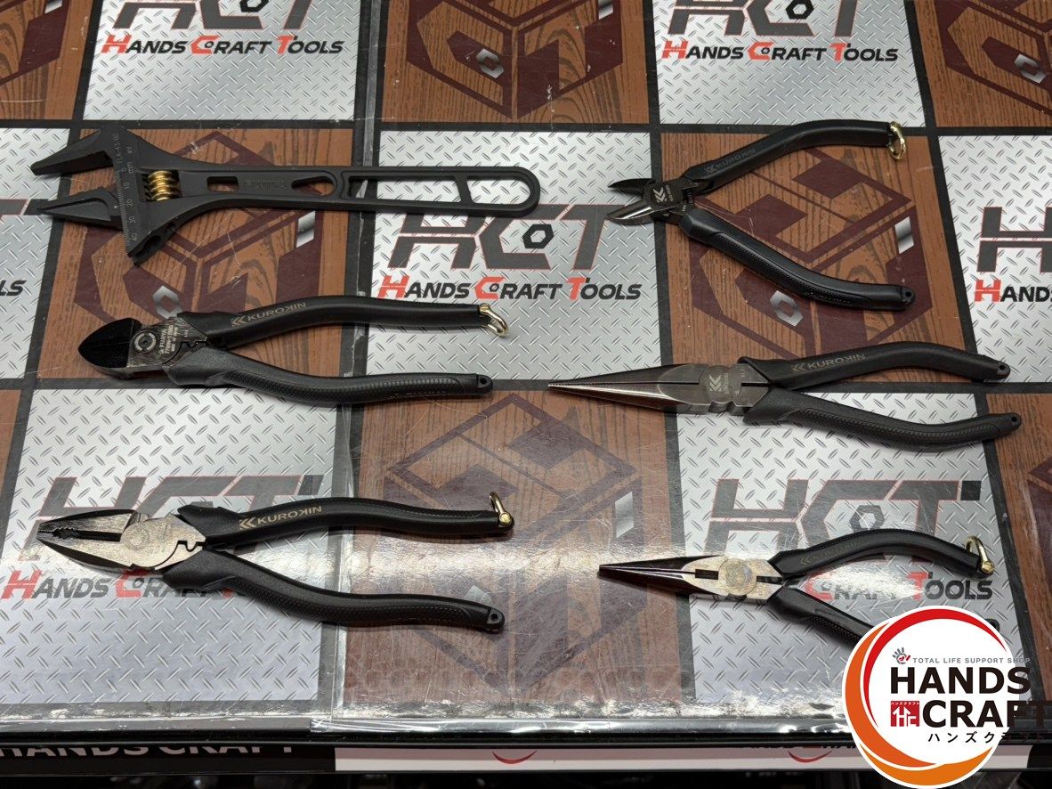 〇フジ矢 偏芯パワーペンチ 薄刃ニッパ ライトモンキー ラジオペンチ メカニックプライヤー ニッパ 6点 ハンズクラフト佐賀