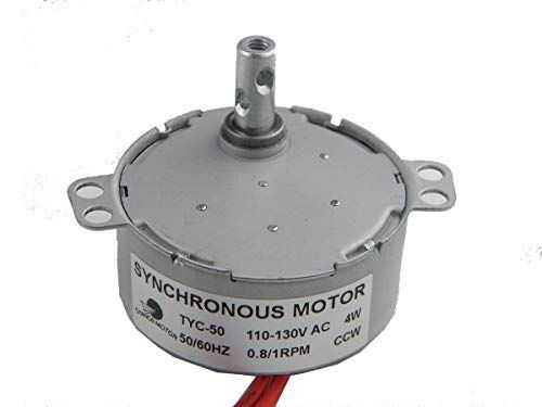 CCW CHANCS 同期ギアモーター TYC50 AC 110V 1RPM CCWトルク10Kg.cm 4W パワー CCW